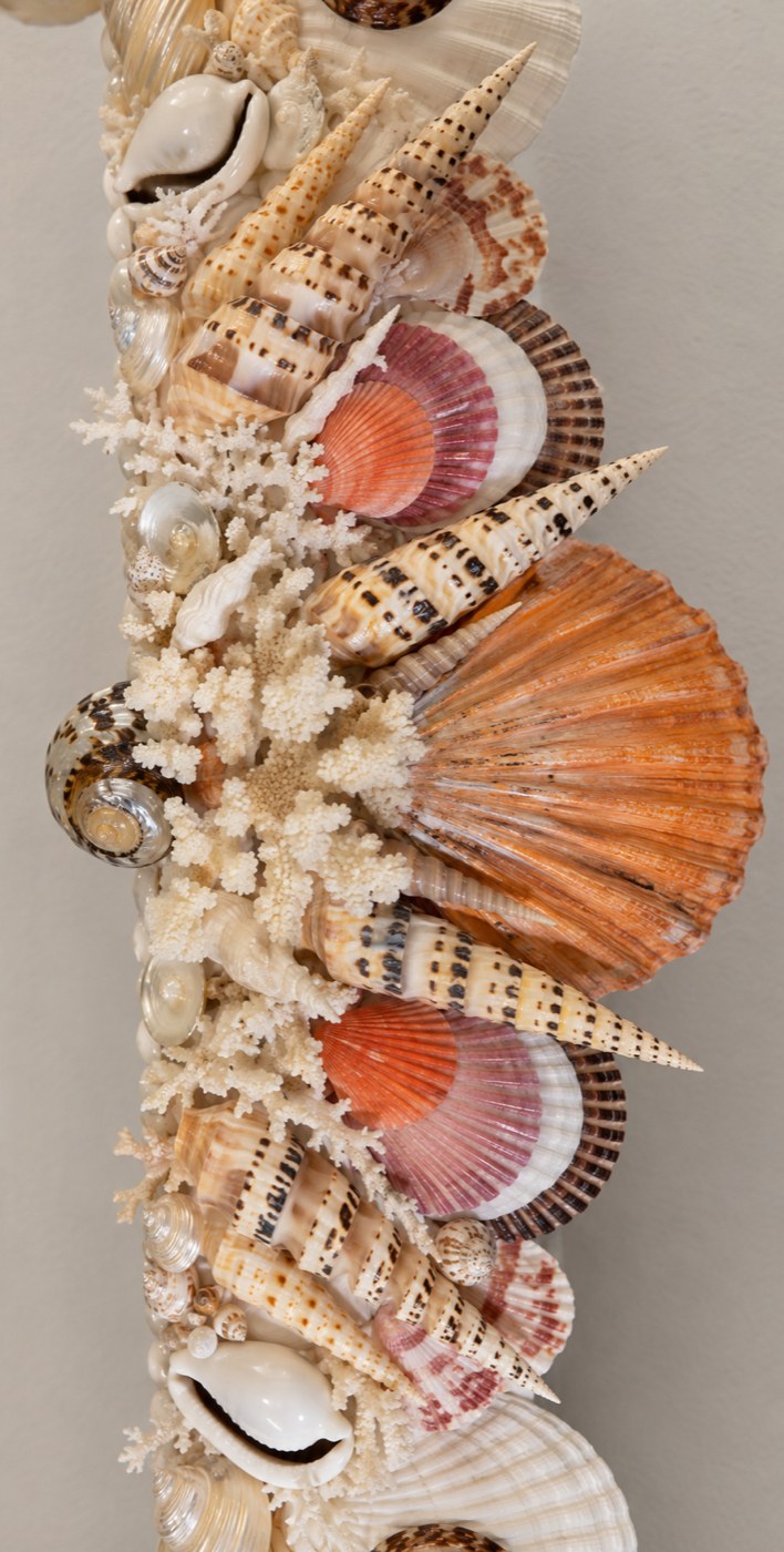 Warm scallops and spotted spindles, graded by hand